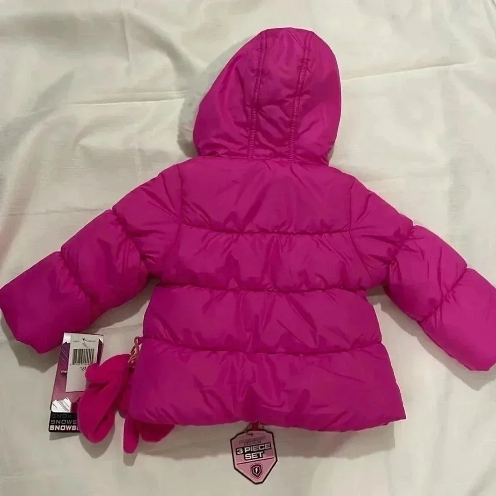 Protection system coats baby girls 2 pieces